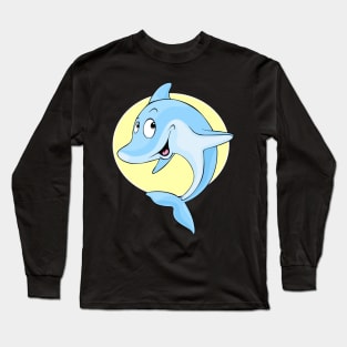 Blue Dolphin Long Sleeve T-Shirt